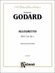 Title: Allegretto for Flute and Piano, Op. 116: Part(s), Author: Benjamin Godard