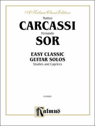 Title: Easy Classic Guitar Solos: Studies and Caprices, Author: Alfred Music