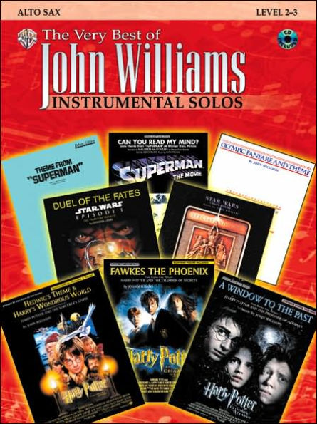 The Very Best of John Williams: Alto Sax, Book & CD