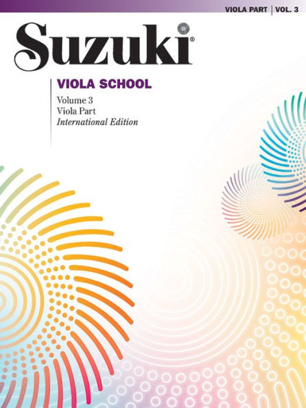 Suzuki Viola School, Vol 3: Viola Part