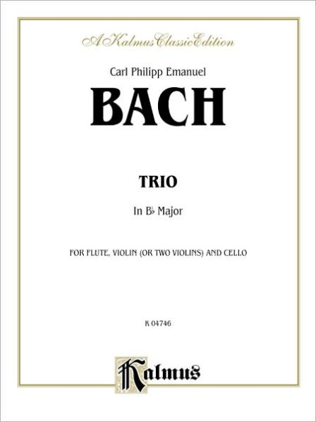 Trio in B-flat for Two Violins