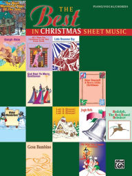 Title: The Best in Christmas Sheet Music: Piano/Vocal/Chords, Author: Alfred Music