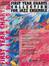 Title: First Year Charts Collection for Jazz Ensemble: 2nd E-flat Alto Saxophone, Author: Alfred Music