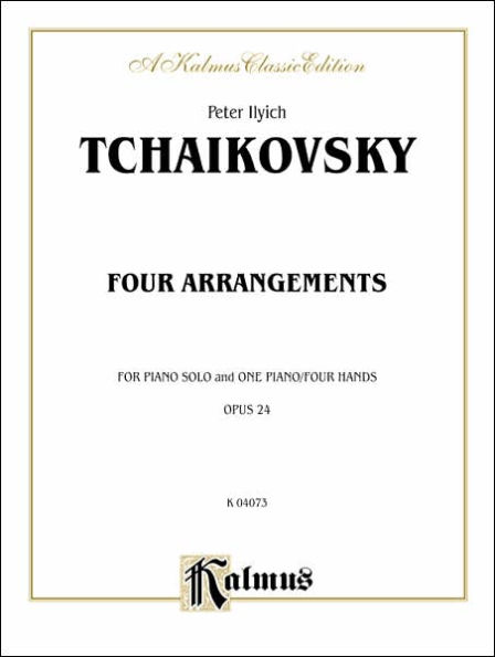 Arrangements from Dargomyzhsky, von Weber, Rubinstein, etc.: For Piano Solo and One Piano, Four Hands