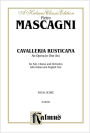 Cavalleria Rusticana: Italian, English Language Edition, Comb Bound Vocal Score