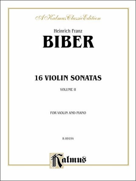 16 Violin Sonatas