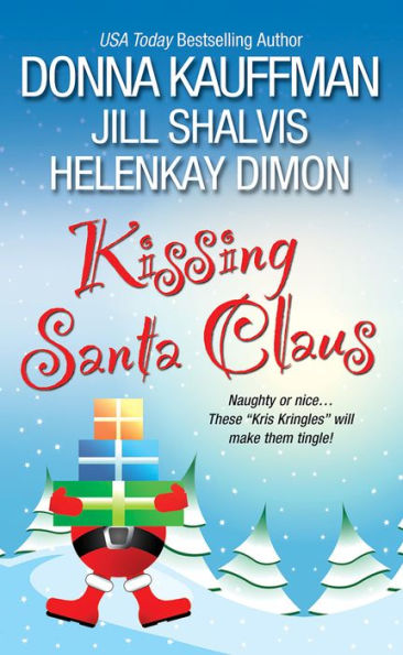 Kissing Santa Claus