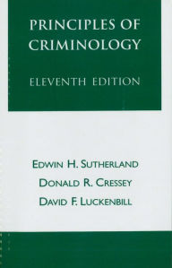 Title: Principles of Criminology, Author: Edwin H. Sutherland