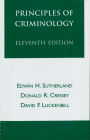 Principles of Criminology