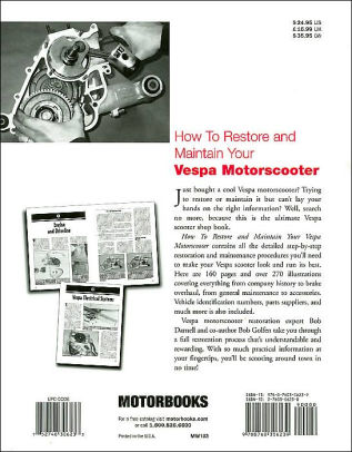 How to Restore and Maintain Your Vespa Motorscooter
