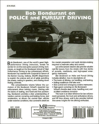 Bob Bondurant On Police And Pursuit Driving By Bob