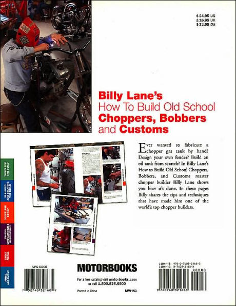 Billy Lane's How to Build Old School Choppers, Bobbers and Customs