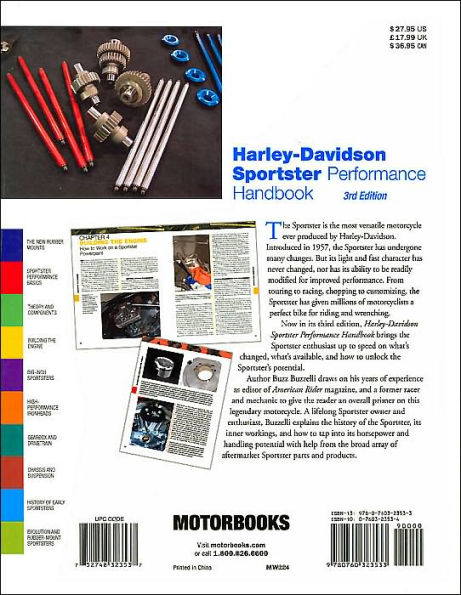 Harley-Davidson Sportster Performance Handbook (Motorbooks Workshop Series)