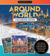 Ebook for net free download Eric Dowdle Coloring Book: Around the World: Color famous cityscapes and landmarks in the whimsical style of folk artist Eric Dowdle 9780760385388 FB2