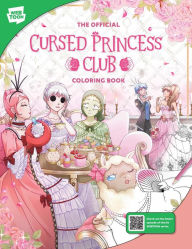 The Official Cursed Princess Club Coloring Book: 46 original illustrations to color and enjoy