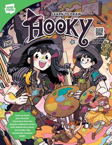 Learn to draw Hooky: your favorite characters from the popular webcomic series with behind-the-scenes and insider tips exclusively revealed inside!