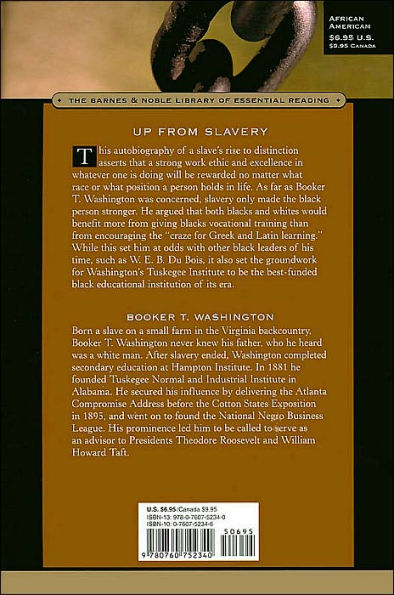 Up from Slavery (Barnes & Noble Library of Essential Reading)