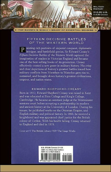 Fifteen Decisive Battles of the Western World (Barnes & Noble Library of Essential Reading)