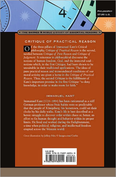 Critique of Practical Reason: And Other Works on the Theory of Ethics (Barnes & Noble Library of Essential Reading)