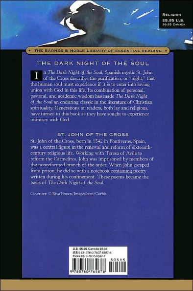 The Dark Night of the Soul (Barnes & Noble Library of Essential Reading)