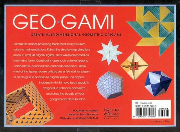 Geo-gami: The Art of Making Geometrical Shapes from Paper