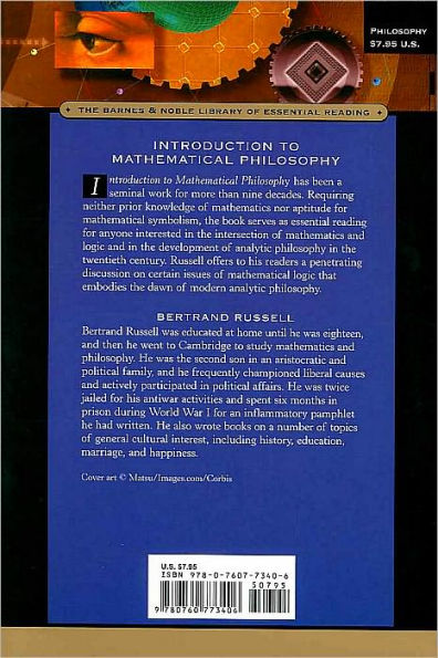 Introduction to Mathematical Philosophy (Barnes & Noble Library of Essential Reading)
