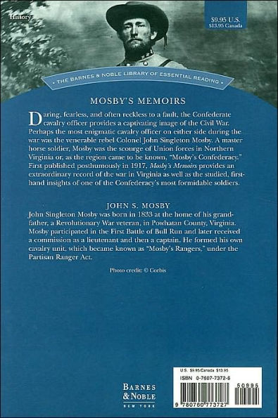 Mosby's Memoirs (Barnes & Noble Library of Essential Reading)