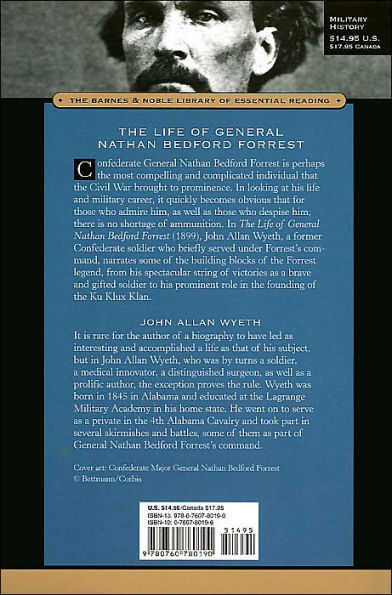 The Life of General Nathan Bedford Forrest (Barnes & Noble Library of Essential Reading)