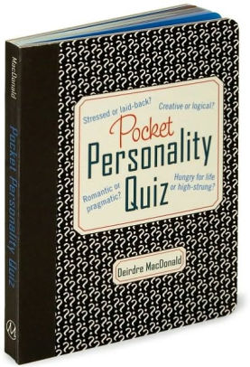 Pocket Personality Quiz By Deirdre Macdonald Hardcover Barnes