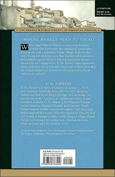 Where Angels Fear to Tread (Barnes & Noble Library of Essential Reading)