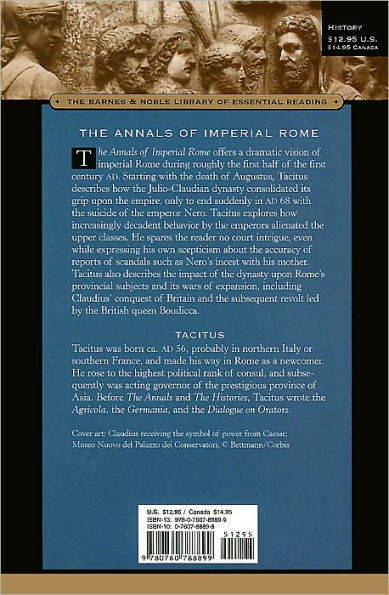 Annals of Imperial Rome (Barnes & Noble Library of Essential Reading)