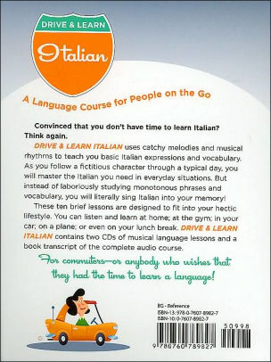 Drive & Learn Italian: A Language Course for People on the Go