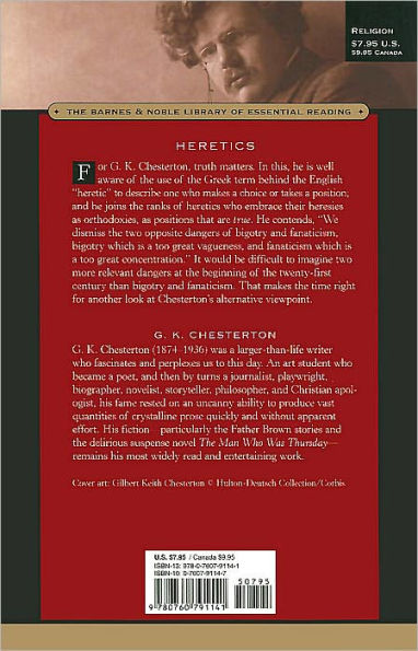 Heretics (Barnes & Noble Library of Essential Reading)