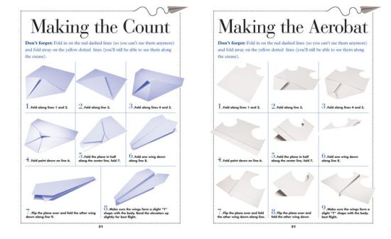 Kids Paper Airplane Bookother Format