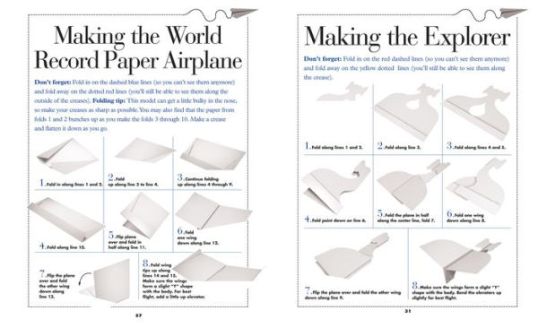 Kids' Paper Airplane Book