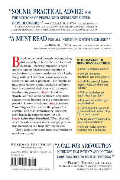 Heal Your Headache: The 1-2-3 Program for Taking Charge of Pain