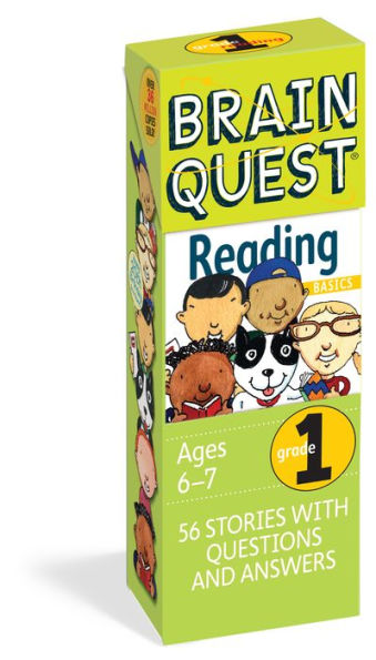 Brain Quest 1st Grade Reading Q&A Cards: 750 Questions and Answers to Challenge the Mind. Curriculum-based! Teacher-approved!