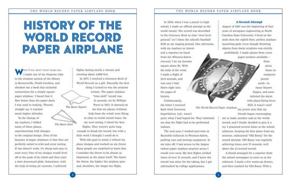 The World Record Paper Airplane Book