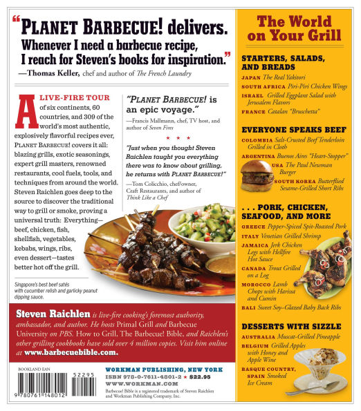 Planet Barbecue!: 309 Recipes, 60 Countries, an Electrifying Journey around the World's Barbecue Trail