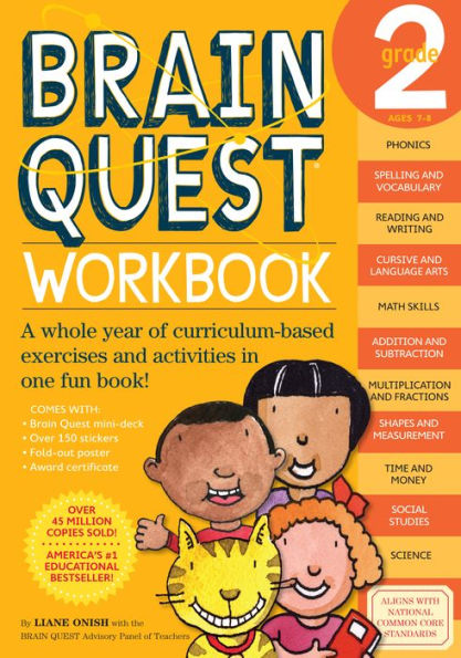 Brain Quest Workbook: 2nd Grade