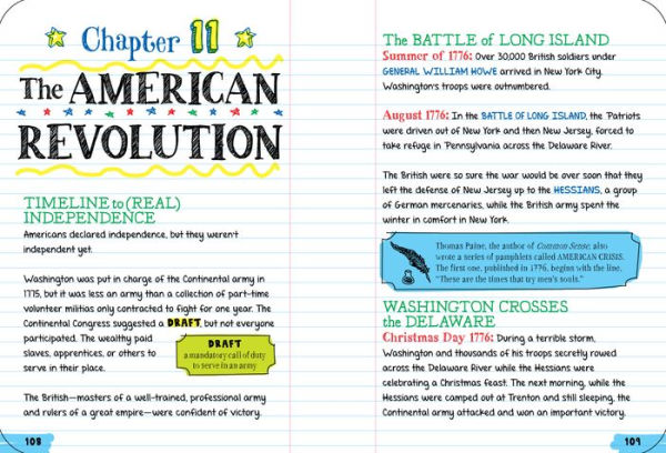 Everything You Need to Ace American History in One Big Fat Notebook: The Complete Middle School Study Guide