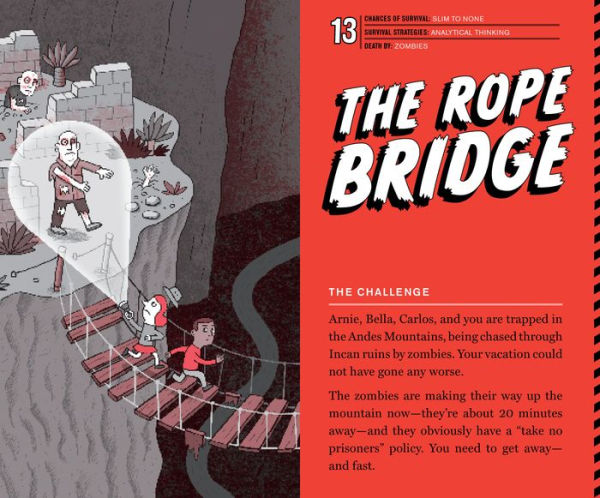 The Book of Perfectly Perilous Math: 24 Death-Defying Challenges for Young Mathematicians