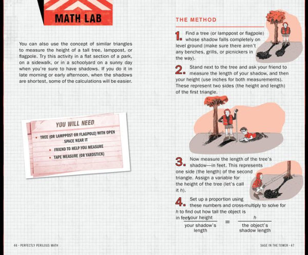 The Book of Perfectly Perilous Math: 24 Death-Defying Challenges for Young Mathematicians