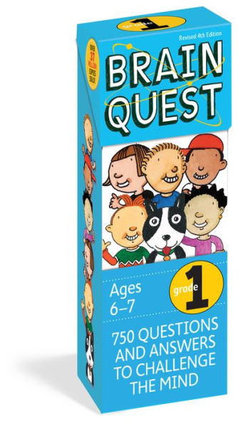 Brain Quest 1st Grade Q&A Cards: 750 Questions and Answers to Challenge the Mind. Curriculum-based! Teacher-approved!