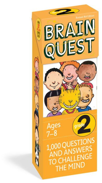 Brain Quest 2nd Grade Q&A Cards: 1000 Questions and Answers to Challenge the Mind. Curriculum-based! Teacher-approved!