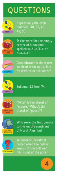 Brain Quest 3rd Grade Q&A Cards: 1000 Questions and Answers to Challenge the Mind. Curriculum-based! Teacher-approved!