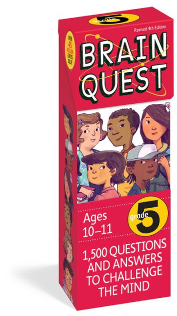 Brain Quest 5th Grade Q&A Cards: 1,500 Questions and Answers to ...