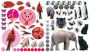 Alternative view 7 of Eyelike Stickers: Animals
