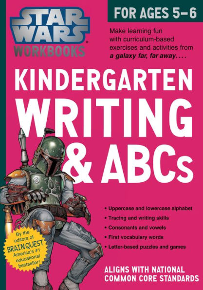 Star Wars Workbook: Kindergarten Writing and ABCs!