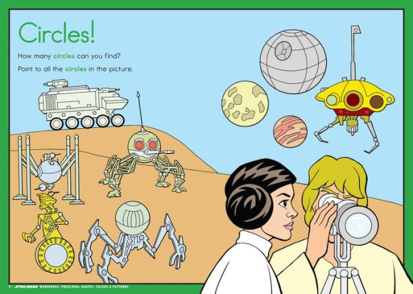 Star Wars Workbook: Shapes, Colors and Patterns
